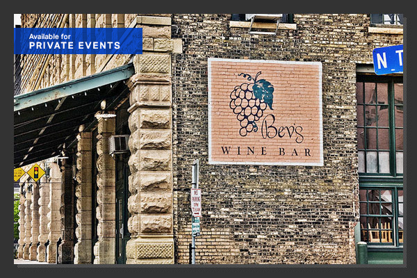 Bev's Wine Bar - Minneapolis, Minnesota - Available for Private Events